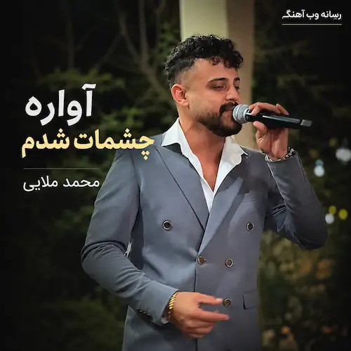 دانلود آهنگ آواره چشات شدم وای از نگاه سرد تو محمد ملایی